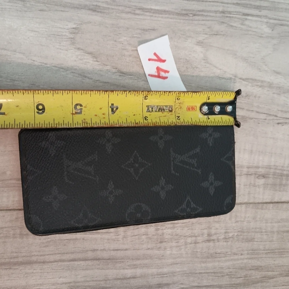 Louis Vuitton Black Monogram Phone Case Holder